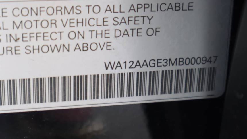 2021 Audi e-tron WA12AAGE3MB000947