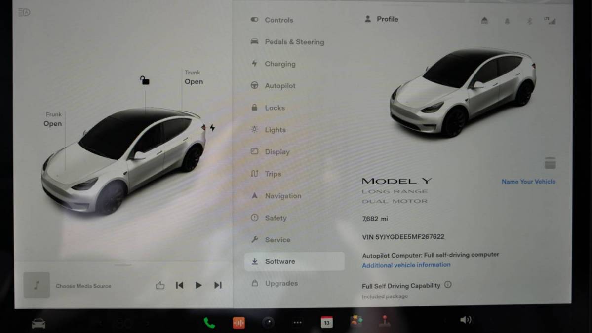 2021 Tesla Model Y 5YJYGDEE5MF267622