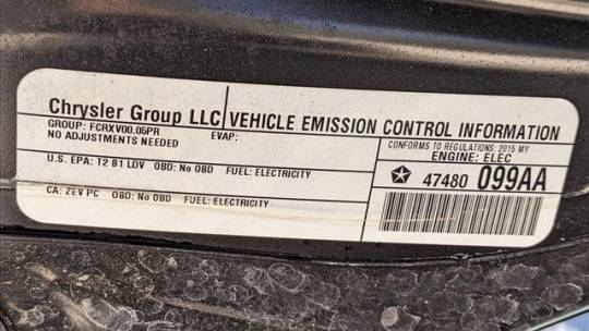 2015 Fiat 500e 3C3CFFGE0FT585730