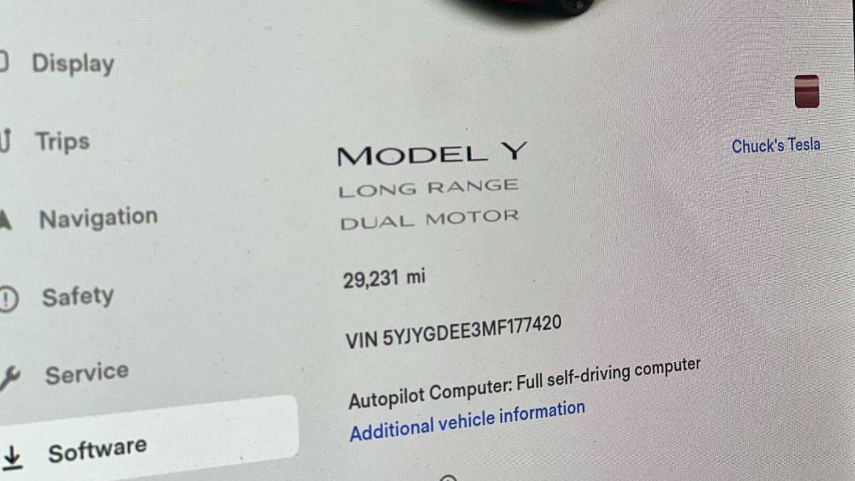 2021 Tesla Model Y 5YJYGDEE3MF177420