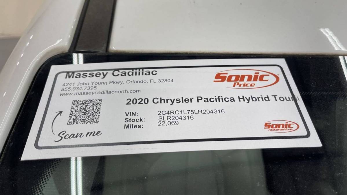 2020 Chrysler Pacifica Hybrid 2C4RC1L75LR204316