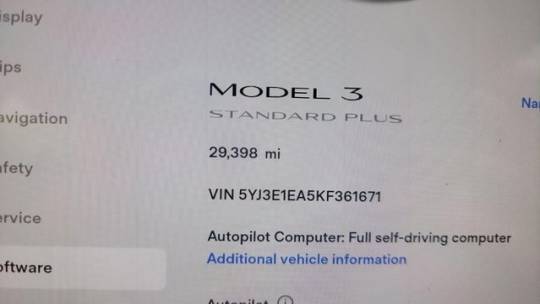 2019 Tesla Model 3 5YJ3E1EA5KF361671