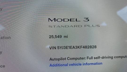 2019 Tesla Model 3 5YJ3E1EA3KF482828