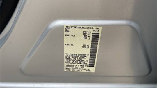 2014 Nissan LEAF 1N4AZ0CP1EC340529