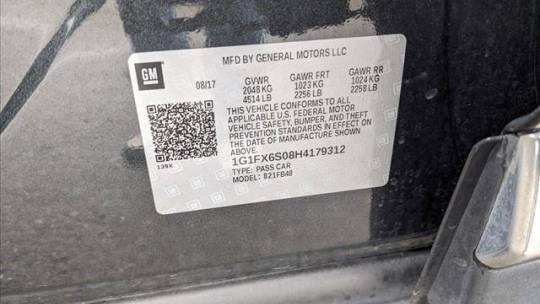 2017 Chevrolet Bolt 1G1FX6S08H4179312