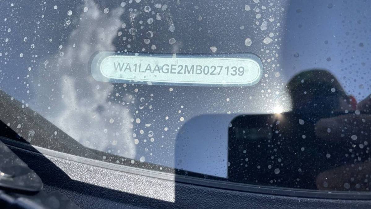 2021 Audi e-tron WA1LAAGE2MB027139