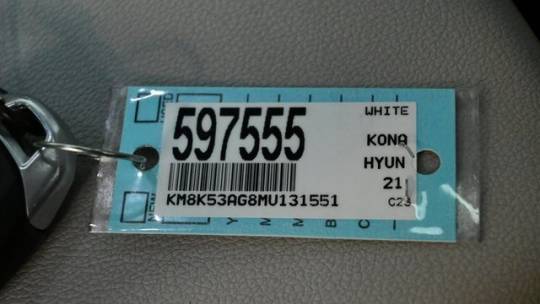 2021 Hyundai Kona Electric KM8K53AG8MU131551