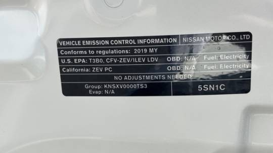 2019 Nissan LEAF 1N4BZ1CP3KC319624