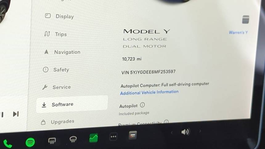 2021 Tesla Model Y 5YJYGDEE6MF253597