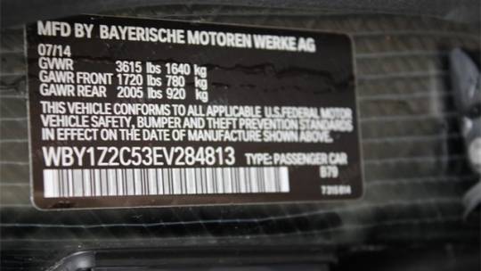 2014 BMW i3 WBY1Z2C53EV284813