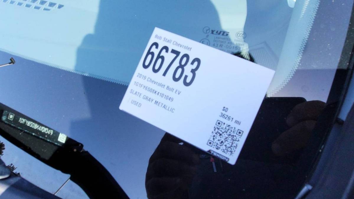 2019 Chevrolet Bolt 1G1FY6S08K4101049