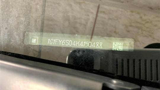 2019 Chevrolet Bolt 1G1FY6S04K4150488
