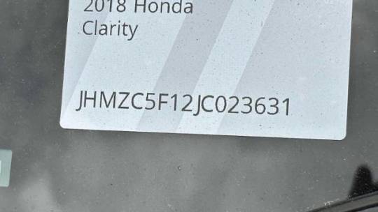 2018 Honda Clarity JHMZC5F12JC023631