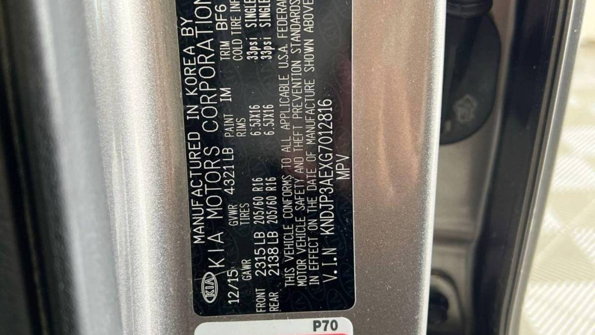 2016 Kia Soul KNDJP3AEXG7012816