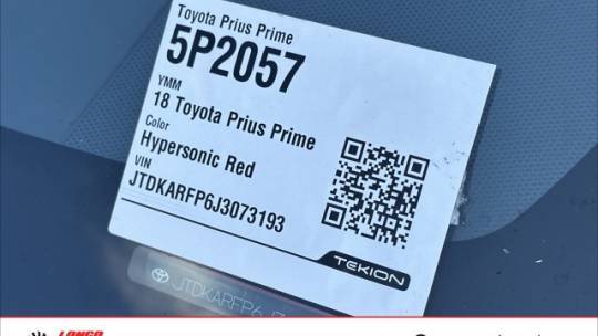 2018 Toyota Prius Prime JTDKARFP6J3073193