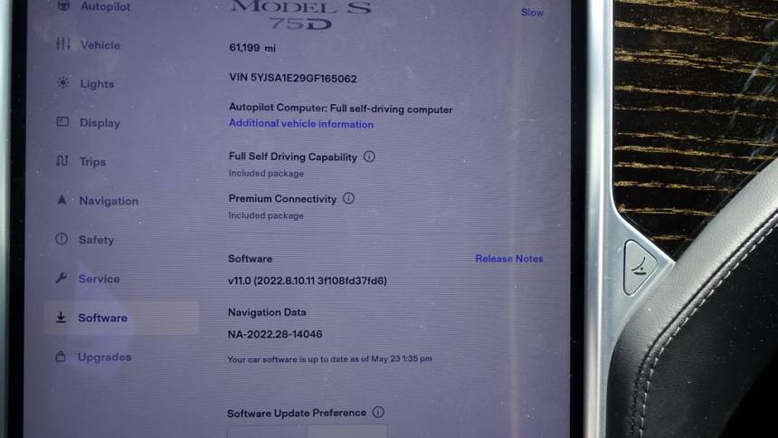 2016 Tesla Model S 5YJSA1E29GF165062