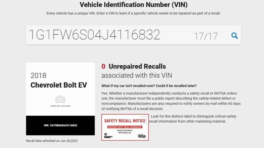 2018 Chevrolet Bolt 1G1FW6S04J4116832