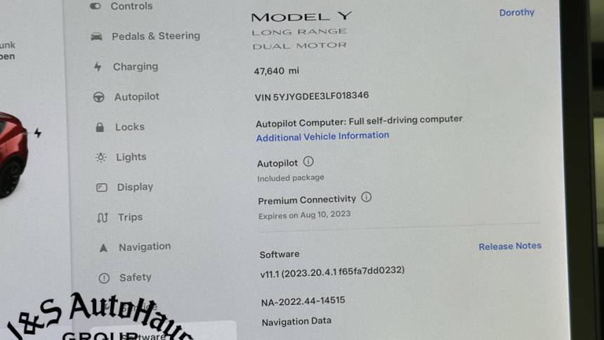 2020 Tesla Model Y 5YJYGDEE3LF018346