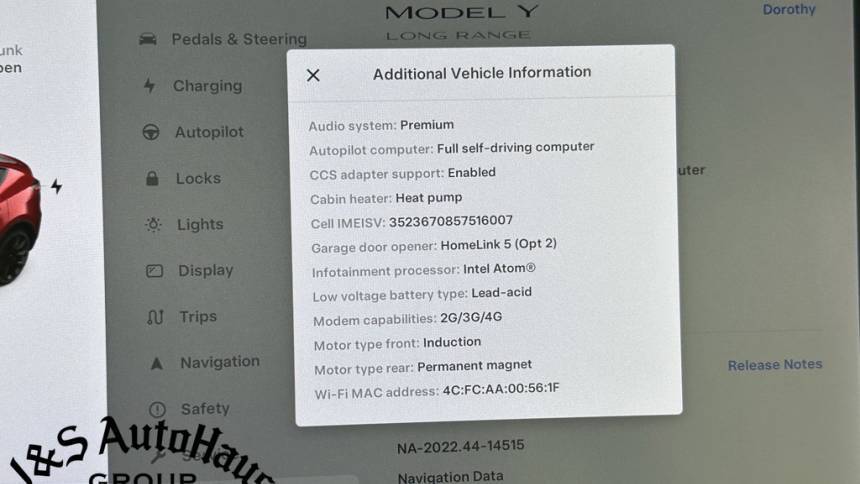 2020 Tesla Model Y 5YJYGDEE3LF018346