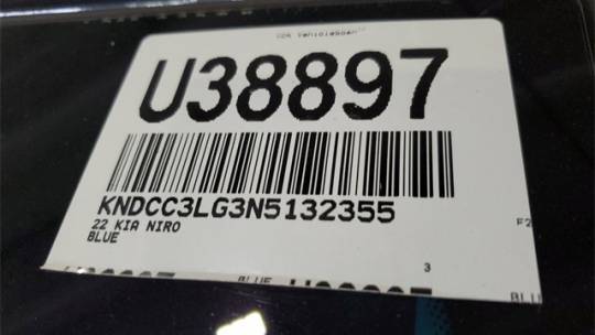 2022 Kia NIRO EV KNDCC3LG3N5132355