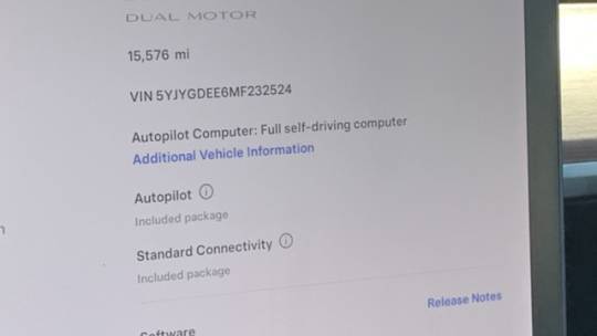 2021 Tesla Model Y 5YJYGDEE6MF232524