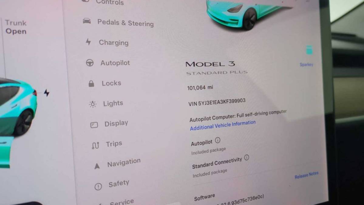 2019 Tesla Model 3 5YJ3E1EA3KF399903