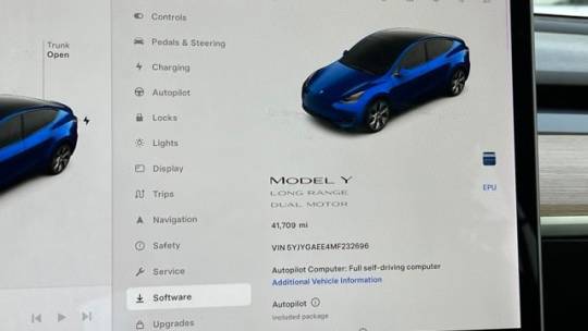 2021 Tesla Model Y 5YJYGAEE4MF232696