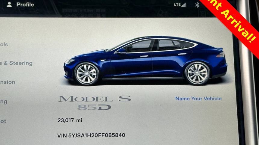 2015 Tesla Model S 5YJSA1H20FF085840