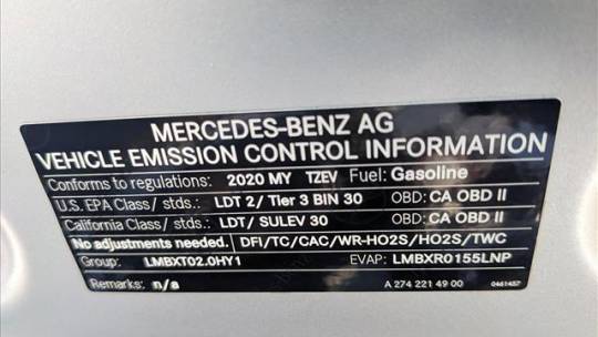 2020 Mercedes GLC 350e 4MATIC W1N0G5DB1LF779701