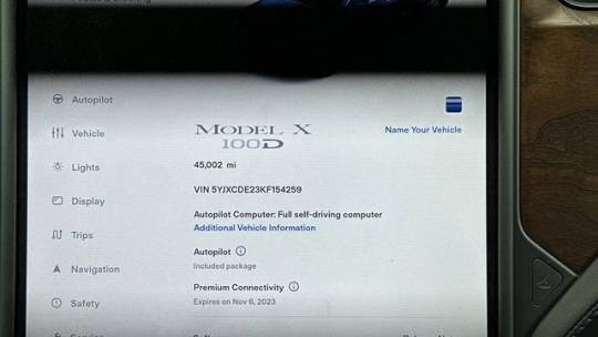 2019 Tesla Model X 5YJXCDE23KF154259