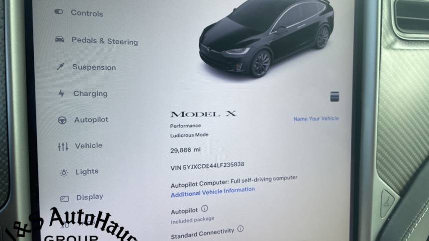 2020 Tesla Model X 5YJXCDE44LF235838
