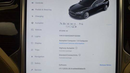 2016 Tesla Model S 5YJSA1E26GF122394