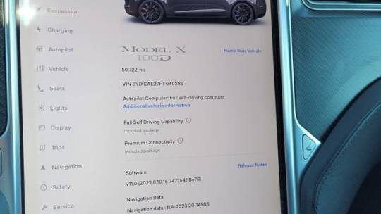 2017 Tesla Model X 5YJXCAE27HF040286