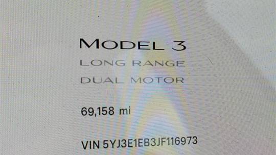 2018 Tesla Model 3 5YJ3E1EB3JF116973