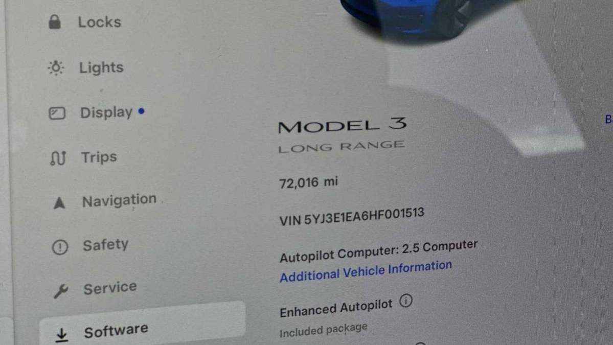 2017 Tesla Model 3 5YJ3E1EA6HF001513