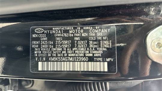 2021 Hyundai Kona Electric KM8K53AG7MU123960