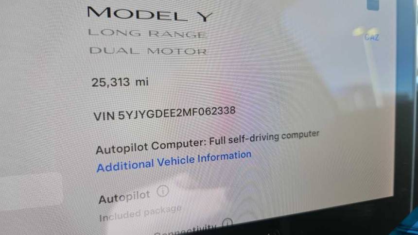2021 Tesla Model Y 5YJYGDEE2MF062338