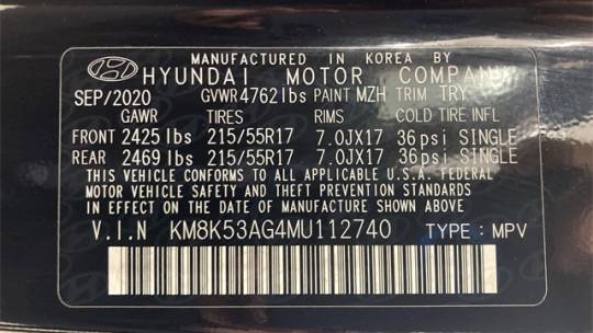 2021 Hyundai Kona Electric KM8K53AG4MU112740