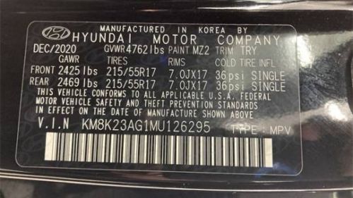 2021 Hyundai Kona Electric KM8K23AG1MU126295