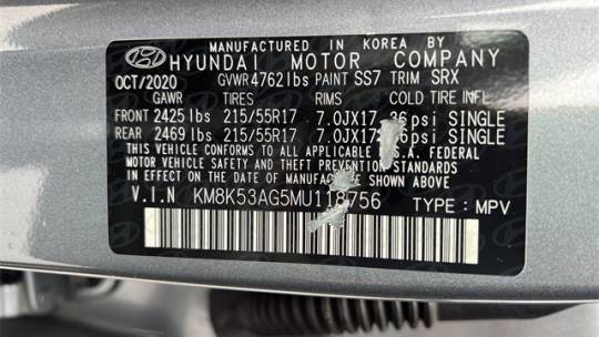 2021 Hyundai Kona Electric KM8K53AG5MU118756