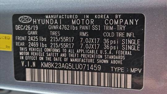 2020 Hyundai Kona Electric KM8K23AG5LU071459