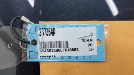 2020 Tesla Model 3 5YJ3E1EB8LF616663
