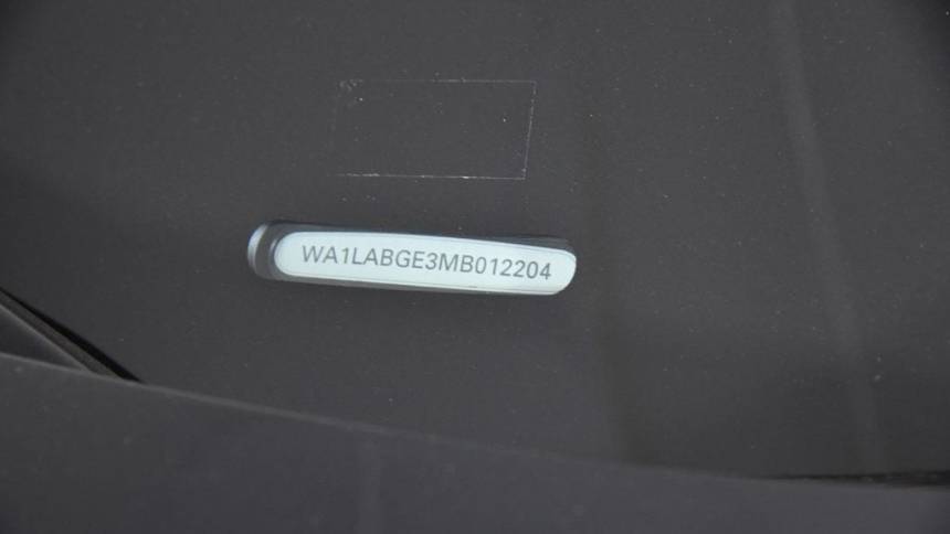 2021 Audi e-tron WA1LABGE3MB012204
