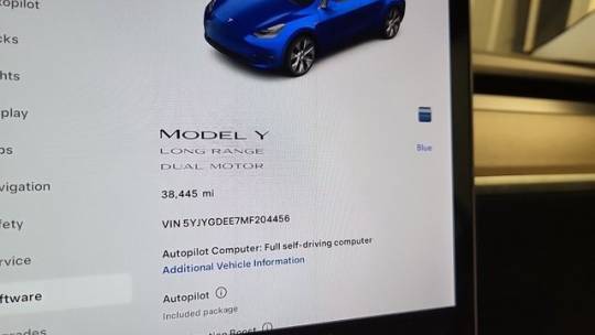 2021 Tesla Model Y 5YJYGDEE7MF204456