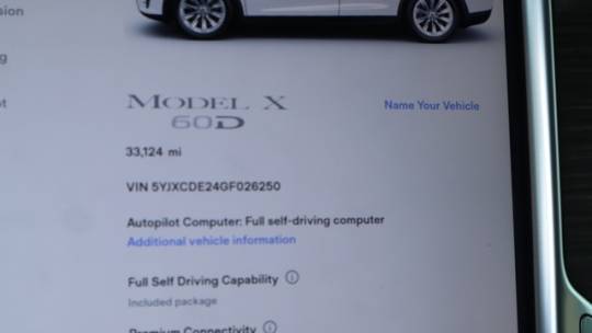 2016 Tesla Model X 5YJXCDE24GF026250