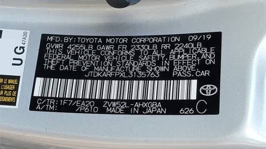 2020 Toyota Prius Prime JTDKARFPXL3135763