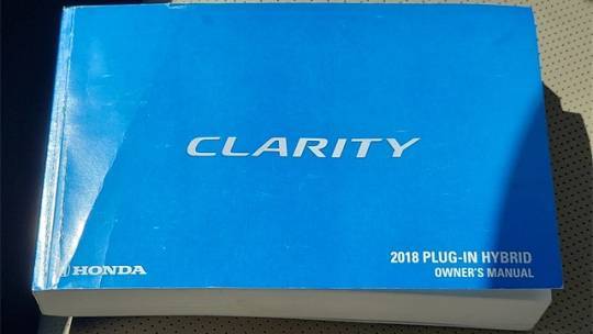 2018 Honda Clarity JHMZC5F37JC005448