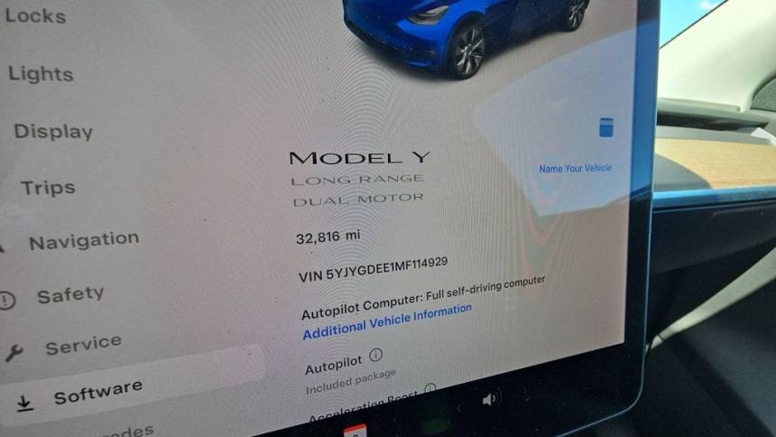 2021 Tesla Model Y 5YJYGDEE1MF114929