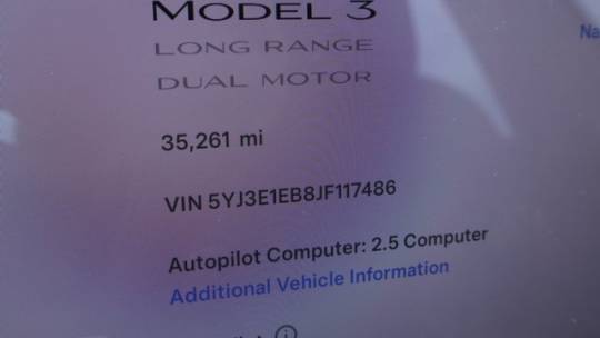 2018 Tesla Model 3 5YJ3E1EB8JF117486