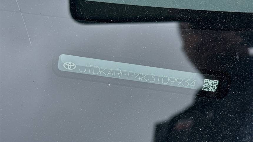 2019 Toyota Prius Prime JTDKARFP4K3109934